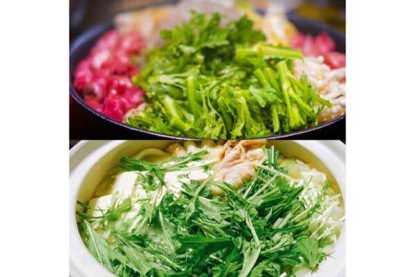 春菊派？水菜派？“鍋に入れる野菜”対決！　それぞれの栄養の違いと特徴【栄養士解説】