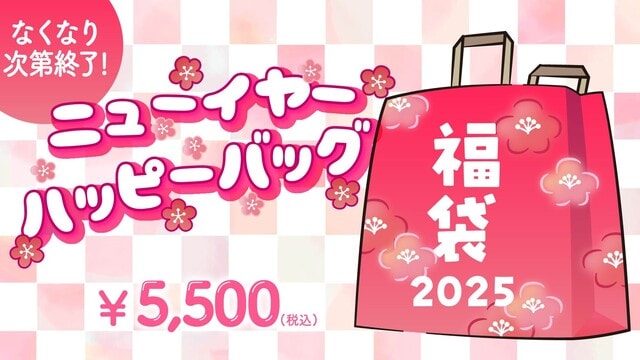 【ハローキティの福袋】限定グッズが詰まってる！何が当たるかはお楽しみ♪