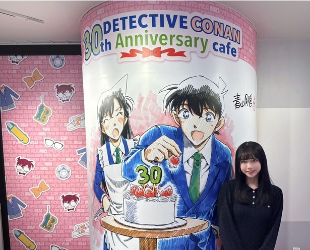 「名探偵コナン 連載30周年記念カフェ」が東京・渋谷でリバイバル開催！推し活経済評論家・横川楓が見どころをリポート