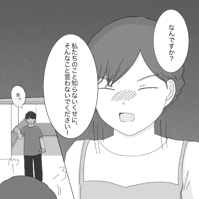 何も知らないくせに！彼の男友達の失礼な言葉に思わずムキになった。献身女子とハリボテ王子［８－２］｜ママ広場マンガ