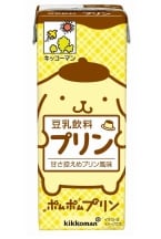 キッコーマン「ポムポムプリン」コラボパッケージの「豆乳飲料 プリン」発売、サンリオの人気キャラクターデザイン、12月下旬から販売