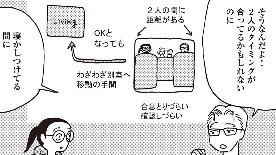 子どものいる夫婦が寝室について話し合った日｜田房永子