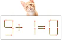 【マッチ棒パズル】正しい式にしよう！「9+1=0」【毎日脳トレ】