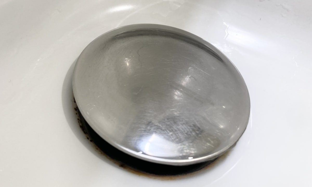 排水口after_検証の結果ピカピカになった