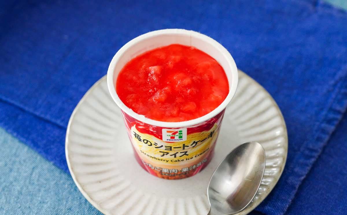 「7プレミアム 苺のショートケーキアイス」