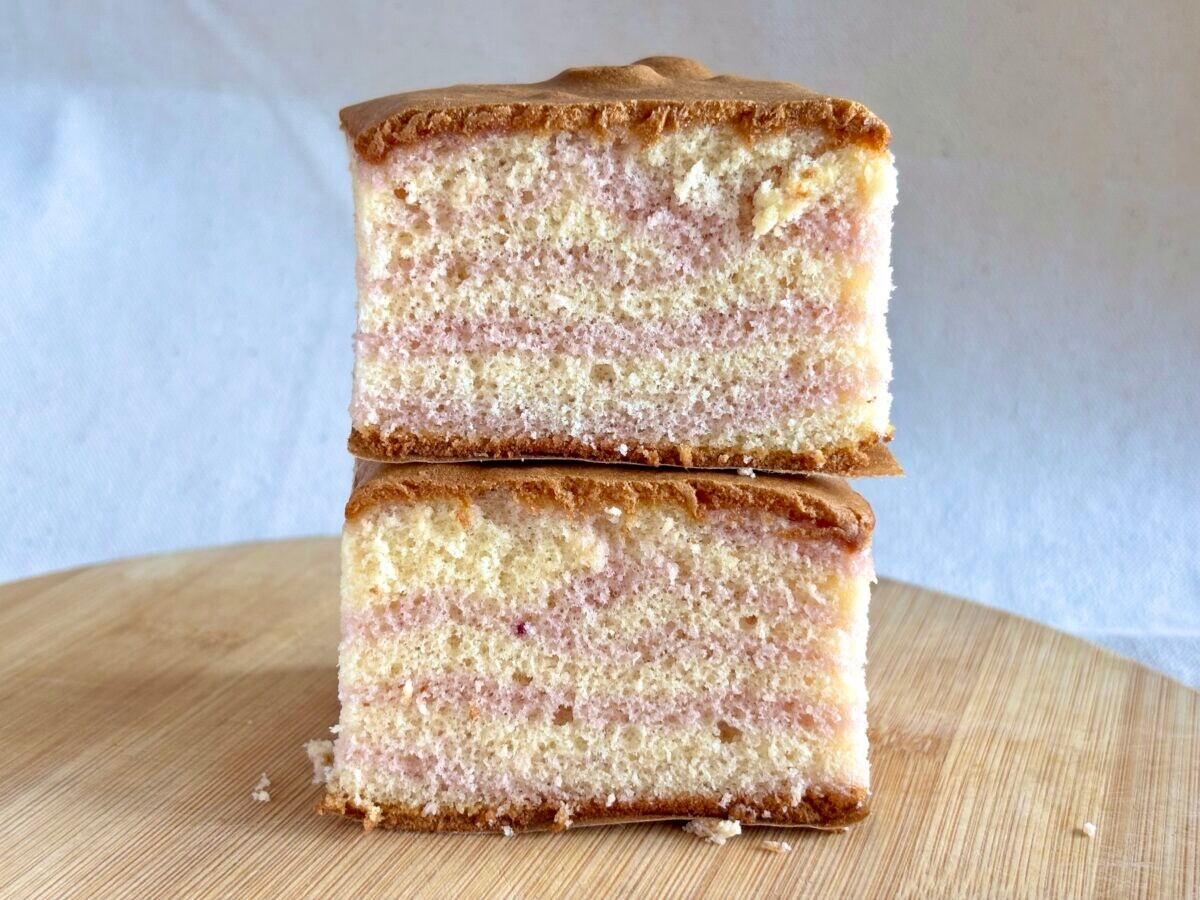 「140円で幸せになれる」【セブン】で買える苺のカステラがうんまい♡