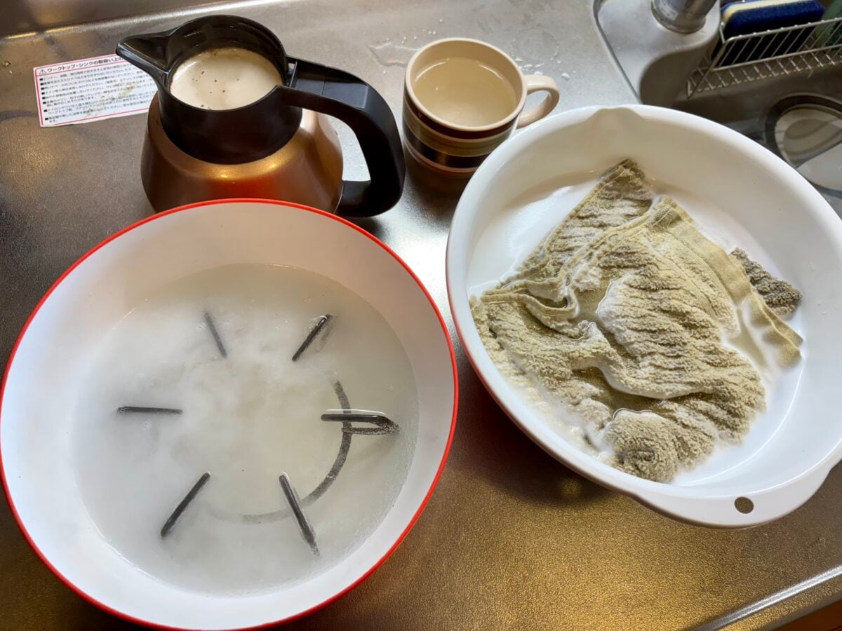 【ダイソー】感動のビフォアフ！過酸化ナトリウムで家じゅうラクピカ