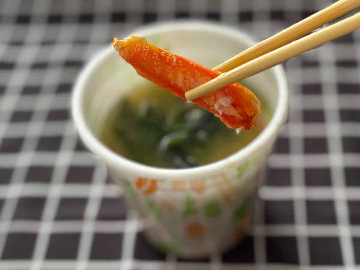 「めちゃくちゃカニ」「しみる」【すき家】あの贅沢な汁物が帰ってきた！