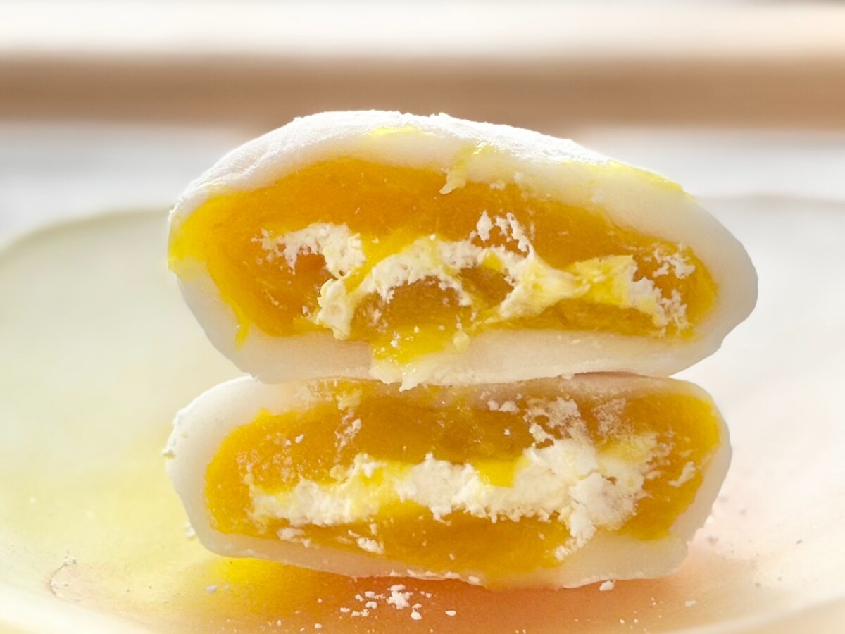 「焼き芋の味が濃くておいしい」【セブン】新作の大福がウマすぎて幸せ♡