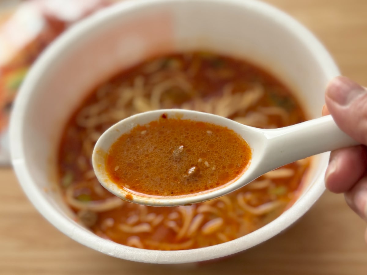 花椒が刺激的でウマっ！！【セブン】飯田商店別店の限定メニューが再登場