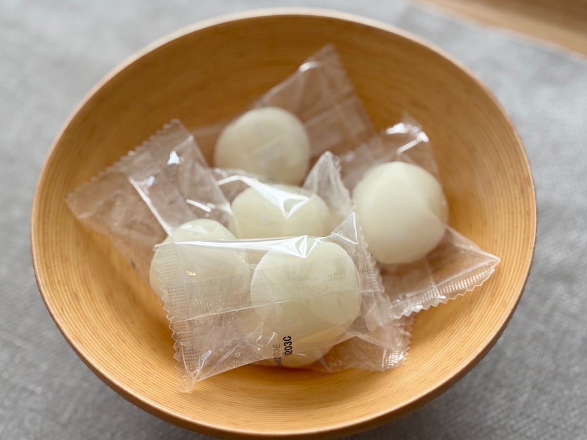 ふわふわ＆ミルキーなコラボ商品【ローソン】1口サイズの和菓子が美味♡