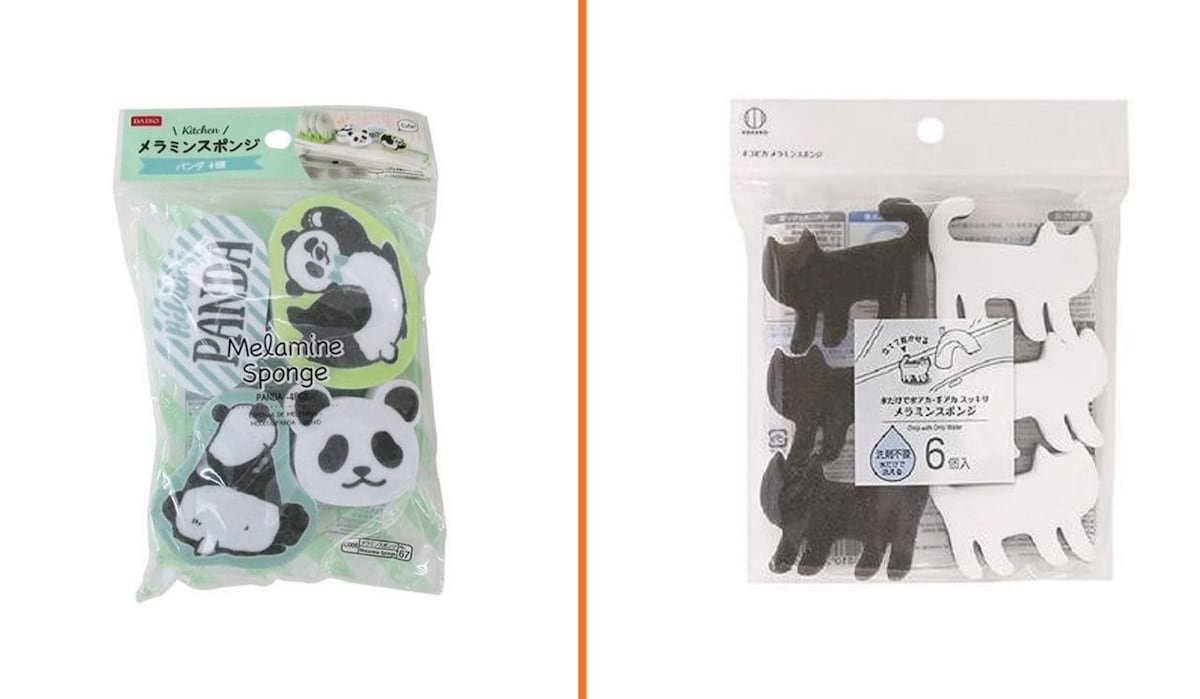 ダイソーのメラミンスポンジは種類が豊富