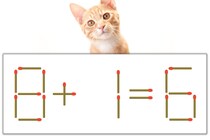 【マッチ棒パズル】正しい式にしよう！「8+1=6」【毎日脳トレ】