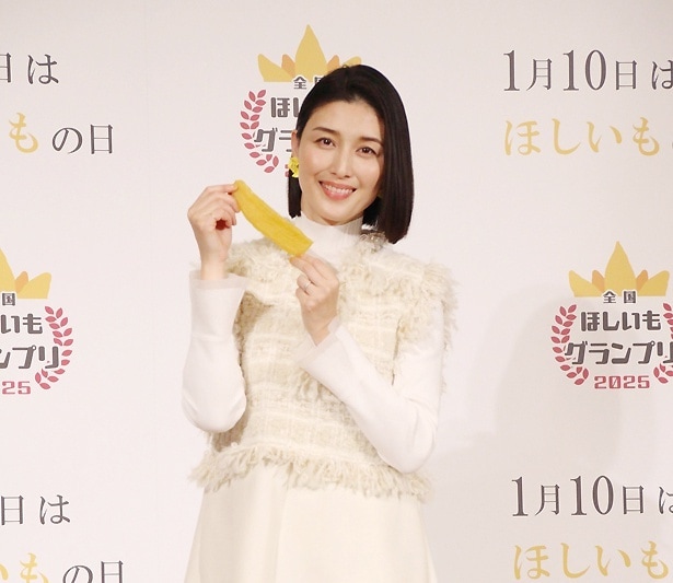 橋本マナミ、欲しい物は“おいしいお芋が作れる畑”「干し芋は難易度が高そうですが子どもと一緒に作ってみたい」