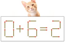 【マッチ棒パズル】正しい式にしよう！「0+6=2」【毎日脳トレ】