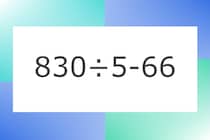 「830÷5-66」10秒アタック！計算で脳トレに挑戦！【毎日脳トレ】【クイズ】