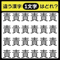 「1文字だけ違う……！」漢字間違い探しで脳トレしよう！【毎日脳トレ】【クイズ】