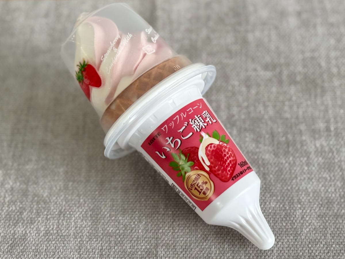いちご×練乳の間違いない組み合わせ！【ファミマ限定】ロッテのアイス
