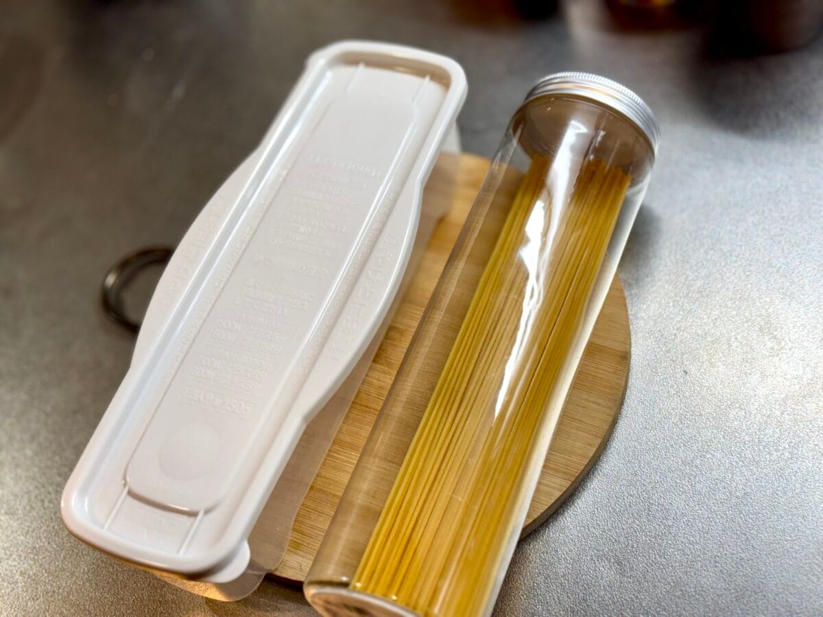 【セリア】レンジで最強時短パスタ！ 絶対買いの神アイテムが超便利