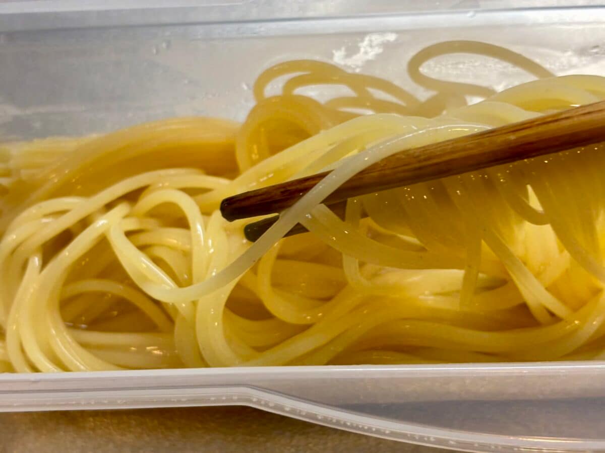 【セリア】レンジで最強時短パスタ！ 絶対買いの神アイテムが超便利