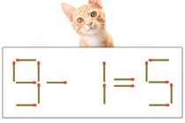 【マッチ棒パズル】正しい式にしよう！「9-1=5」【毎日脳トレ】