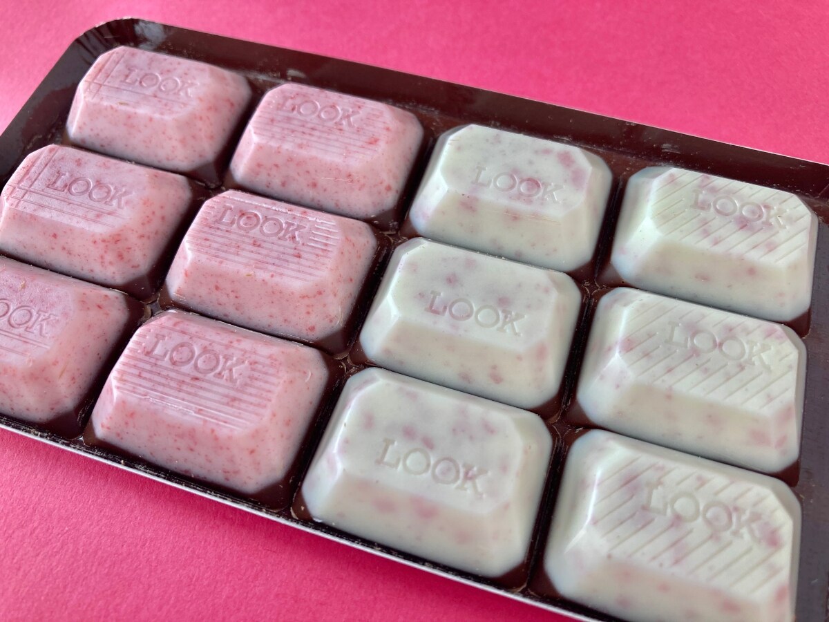 華やかな見た目と食感！【不二家】ルックの春らしいチョコレート