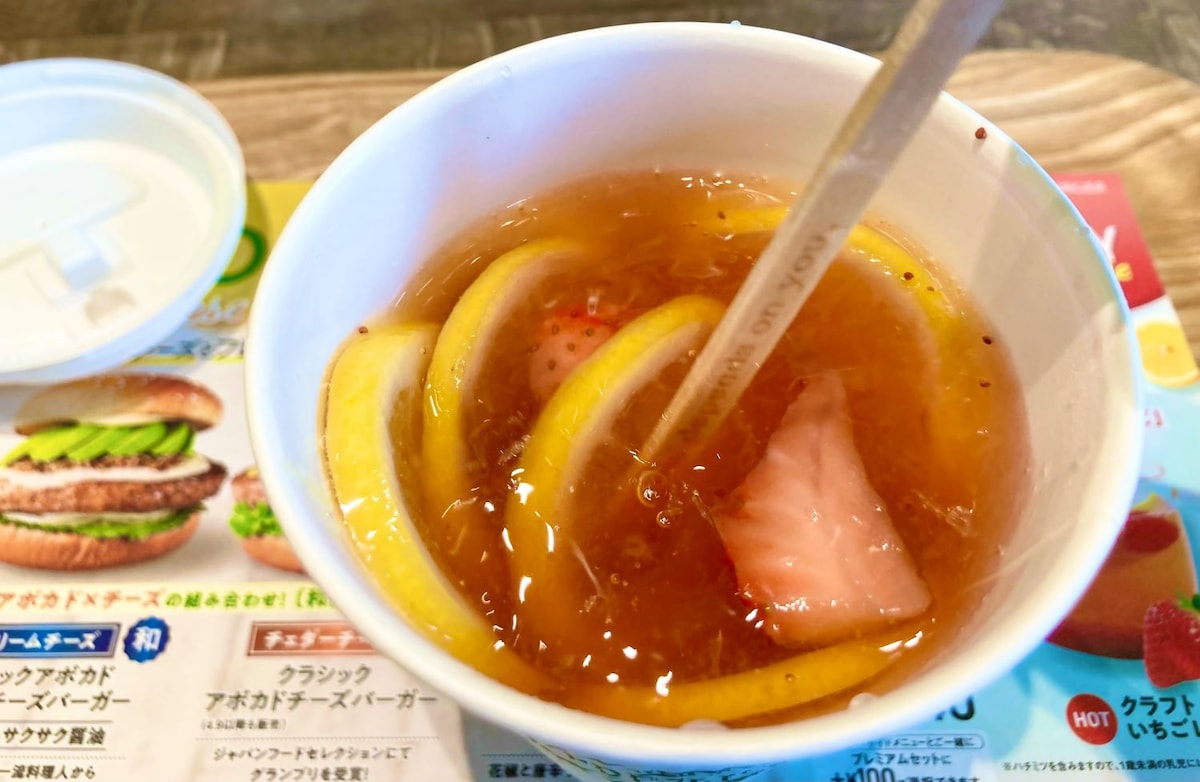 クラフトいちごレモネード（HOT）