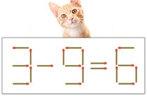 【マッチ棒パズル】正しい式にしよう！「3-9=6」【毎日脳トレ】