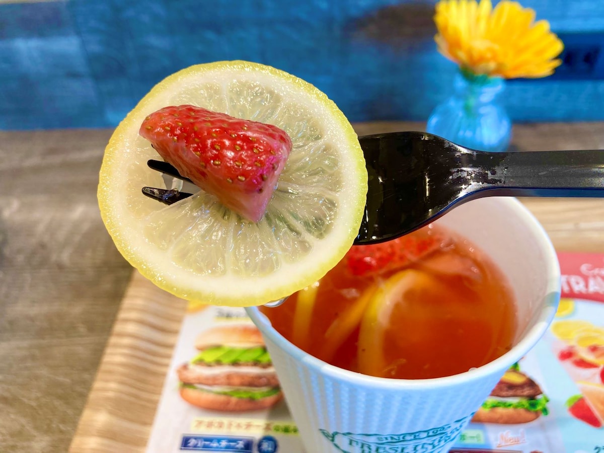 クラフトいちごレモネード（HOT）