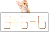 【マッチ棒パズル】正しい式にしよう！「3+6=6」【毎日脳トレ】