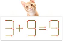 【マッチ棒パズル】正しい式にしよう！「3+9=9」【毎日脳トレ】