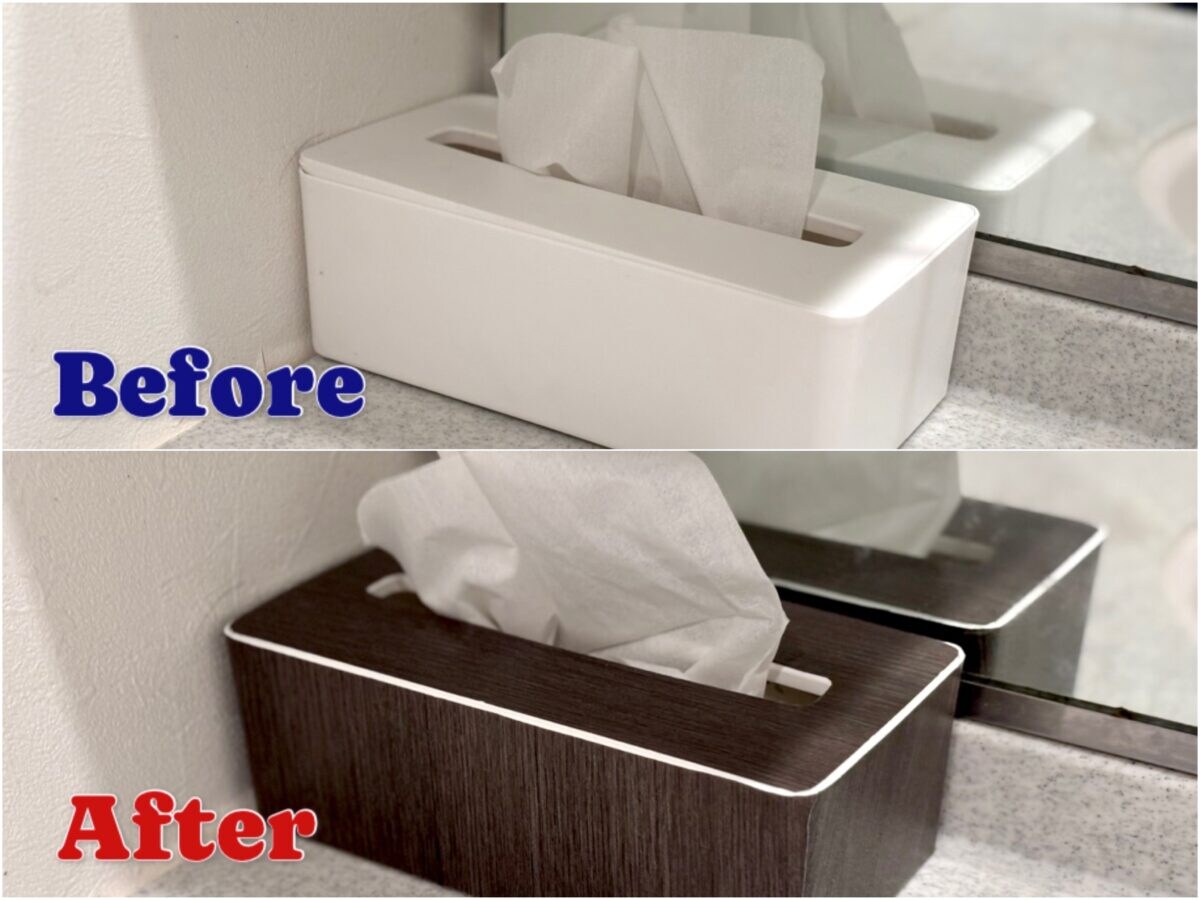 【ダイソー】カッティングシートで簡単ホテルライクDIYに挑戦！