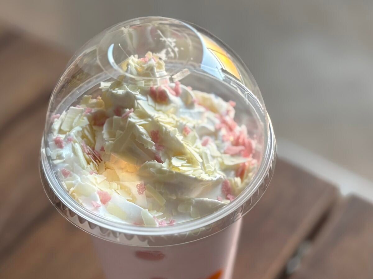 まるでパフェ！？【ロッテリア】の春ドリンクは乙女心をくすぐる可愛さ♡