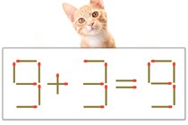 【マッチ棒パズル】正しい式にしよう！「9+3=9」【毎日脳トレ】
