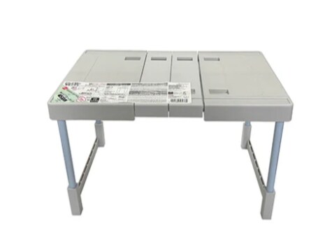 【ダイソー】突っ張り棒で収納棚DIY!積み重ね整理棚との組み合わせで最強!