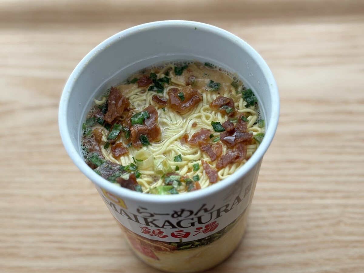 「完成された味わい」「ピカイチ」【マルちゃん】に名店の鶏白湯が再登場