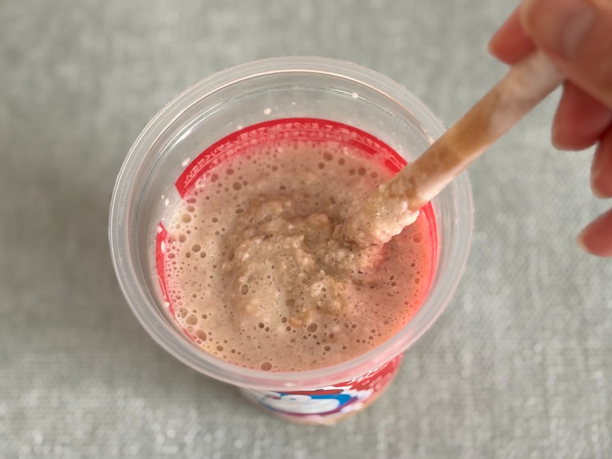 口の中「パチパチ」「大騒ぎ」【ファミマ】のドラえもんフラッペがスゴい