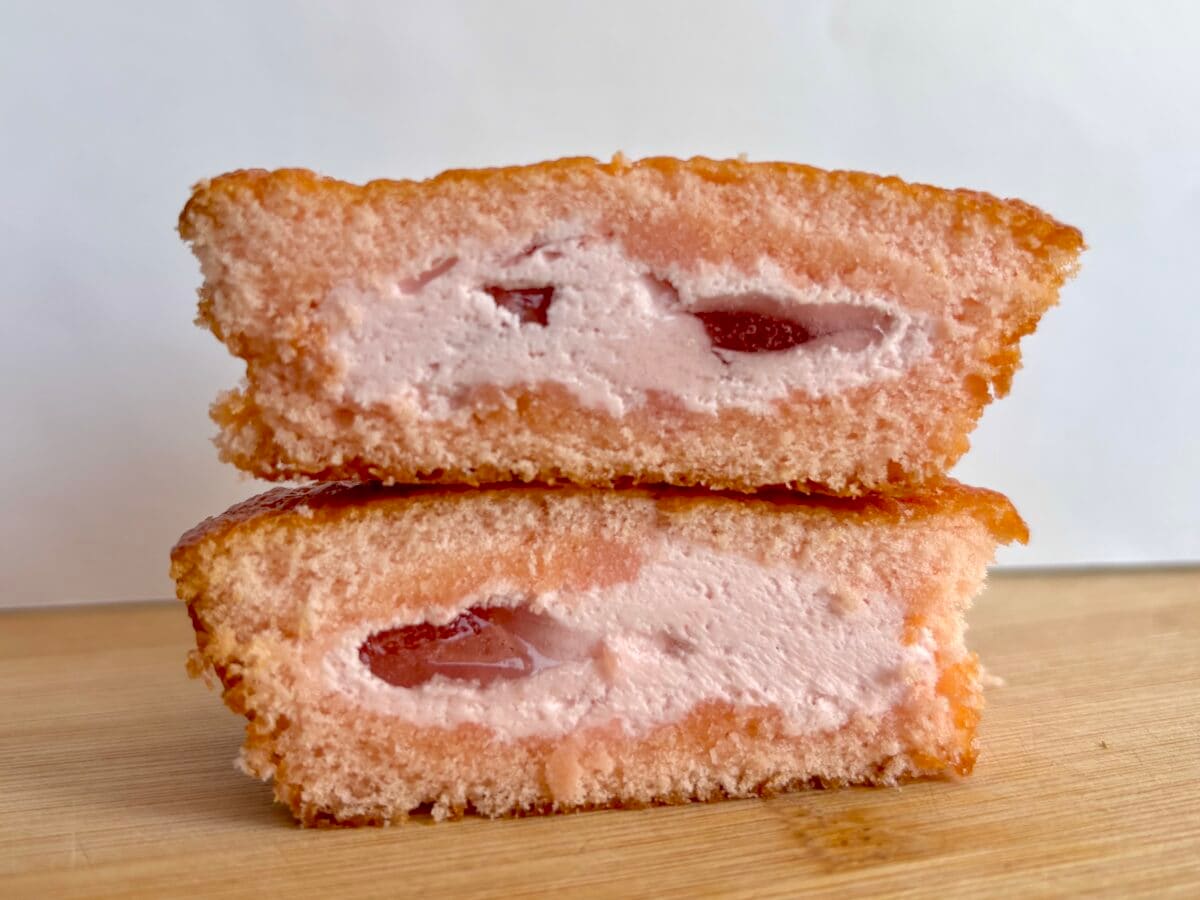 想像以上の果汁感！【ロッテ】春のおやつにふんわり甘～い桃ケーキはいかが？