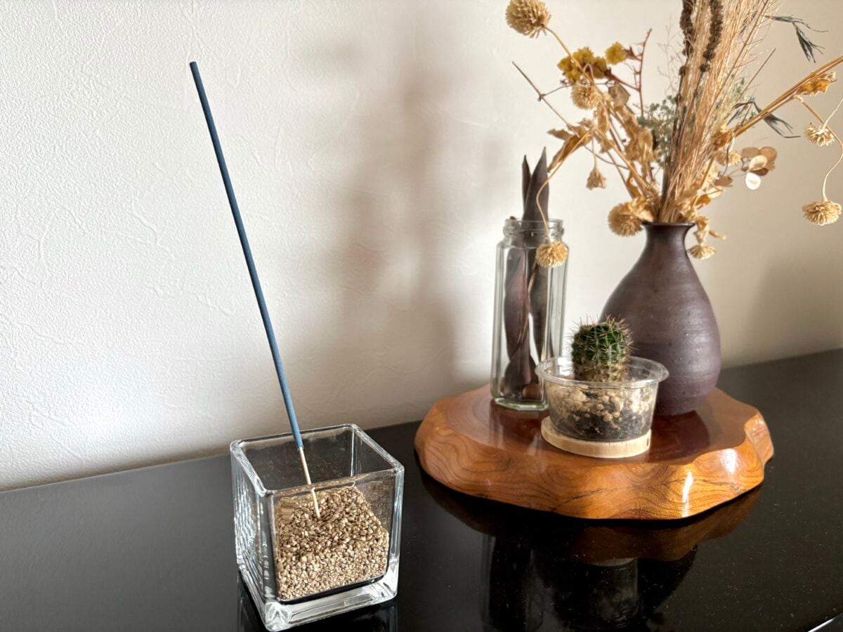 【ダイソー】商品でオリジナルお香立て作ってみた！ 注意点も