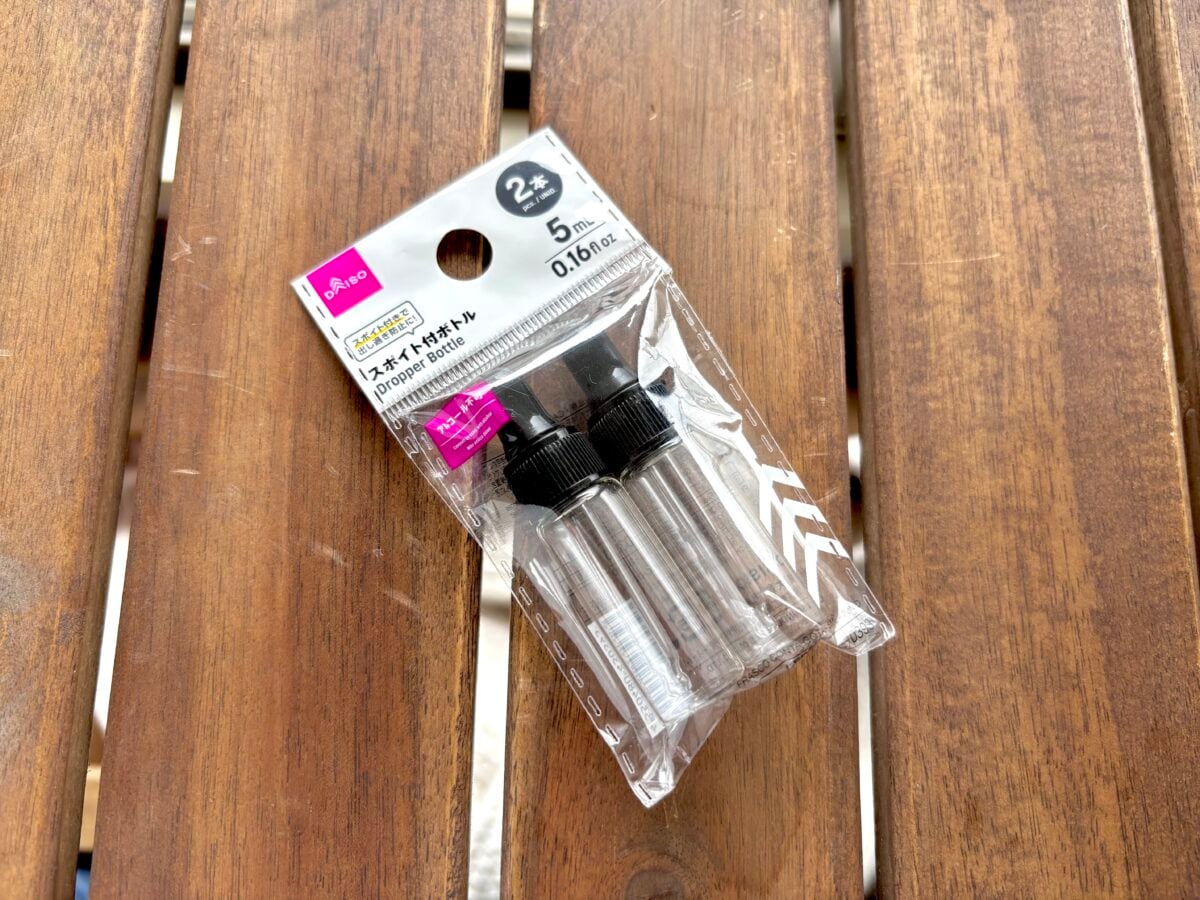 【ダイソー】スポイトおすすめ5選|ボトルタイプはコスメの詰め替えにも