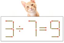 【マッチ棒パズル】正しい式にしよう！「3÷7=9」【毎日脳トレ】