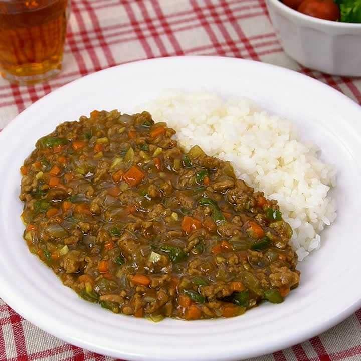 簡単！カレールーのみで作るキーマカレー