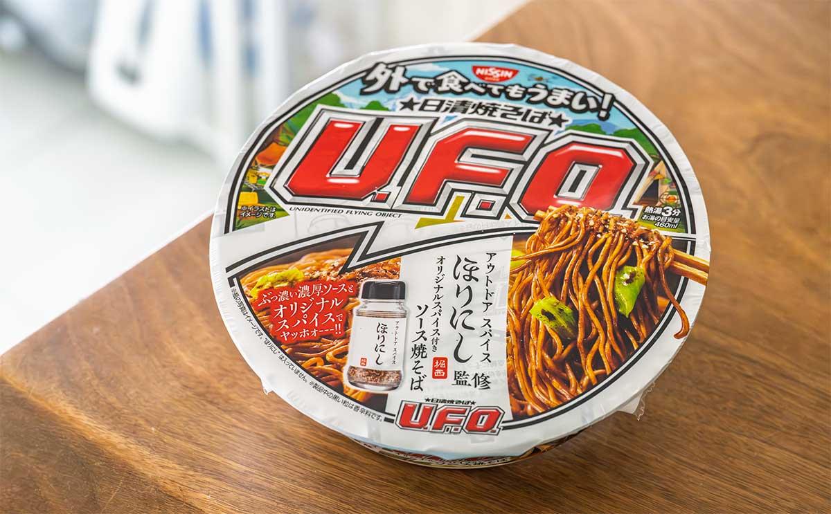 「最高の組み合わせ」昨年話題になった【日清焼そばU.F.O.】が今年も登場