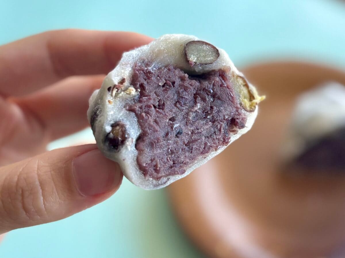 お豆ごろごろ！生地もっちもち！【セブン】和菓子好き必見の豆大福が最高