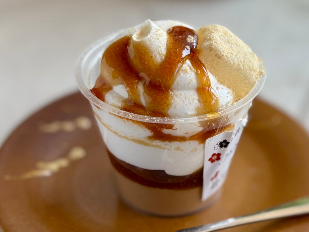 「まじで美味しい！！！」【ローソン】桔梗屋コラボの和パフェに絶賛の声