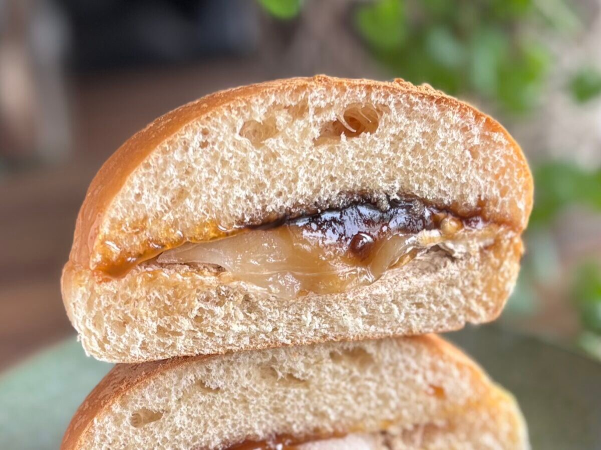 黒蜜とろ~り、お餅もちもち♡【ローソン】信玄餅イメージのパンが至福