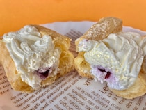 おっ、美味しい！すでに3個目！エクレア感……？【ファミマ】絶品スイーツが大当たり