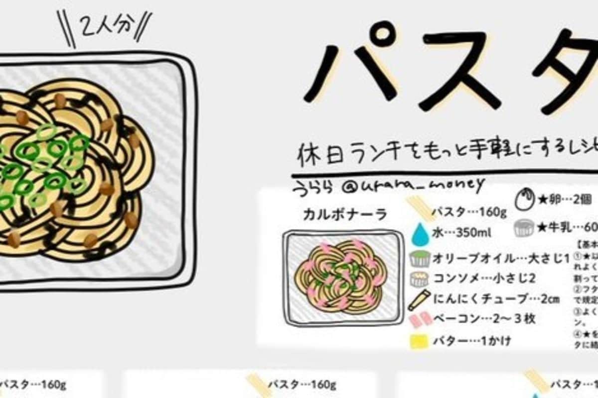 簡単でおいしい！保存容器の中だけで完成するパスタレシピに1万いいね「これはうれしい」「神すぎます」
