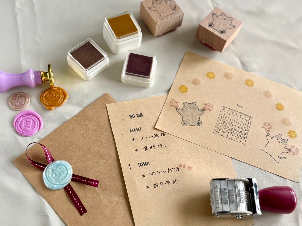 【セリア】スタンプが凄すぎ!事務用からシーリングスタンプまで大充実♡