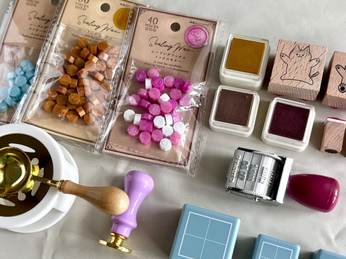 【セリア】スタンプが凄すぎ!事務用からシーリングスタンプまで大充実♡